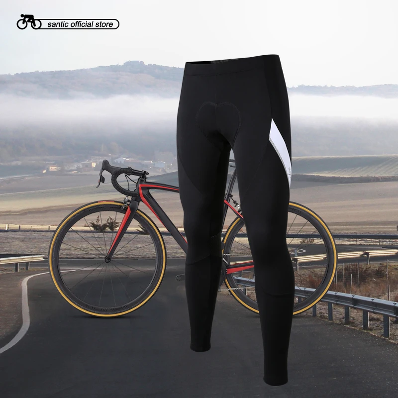 Santic Men Cycling Fleece Padded Pants Winter 4D Cushion Pad Reflective Thermal Pants Keep Warm Cycling Pants Asian S-3XL C04097
Santic Men Cycling Fleece Padded Pants Winter 4D Cushion Pad Reflective Thermal Pants Keep Warm Cycling Pants Asian S-3XL C04097