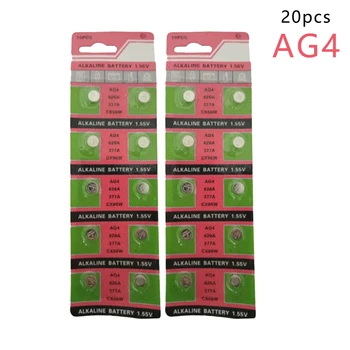 centechia Top quality 20 PCS Wholesale AG4 377A 377 LR626 SR626SW SR66 LR66 button cell Watch Coin Battery
centechia Top quality 20 PCS Wholesale AG4 377A 377 LR626 SR626SW SR66 LR66 button cell Watch Coin Battery