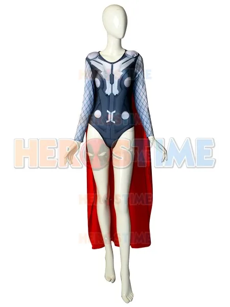 Thor Cosplay Costume Spandex Printed Sexy Female Superhero Leotard Halloween Carnival Party Girls Zentai Costume
Thor Cosplay Costume Spandex Printed Sexy Female Superhero Leotard Halloween Carnival Party Girls Zentai Costume