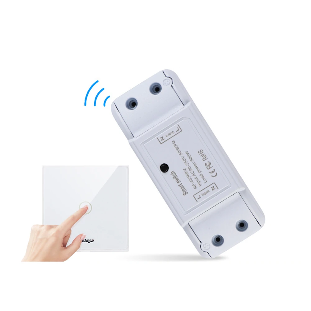 Hot Sale Smart 433Mhz Wireless smart Light Switch RF Remote Control Wall Panel push button Bedroom Lamp 90V-260V
Hot Sale Smart 433Mhz Wireless smart Light Switch RF Remote Control Wall Panel push button Bedroom Lamp 90V-260V