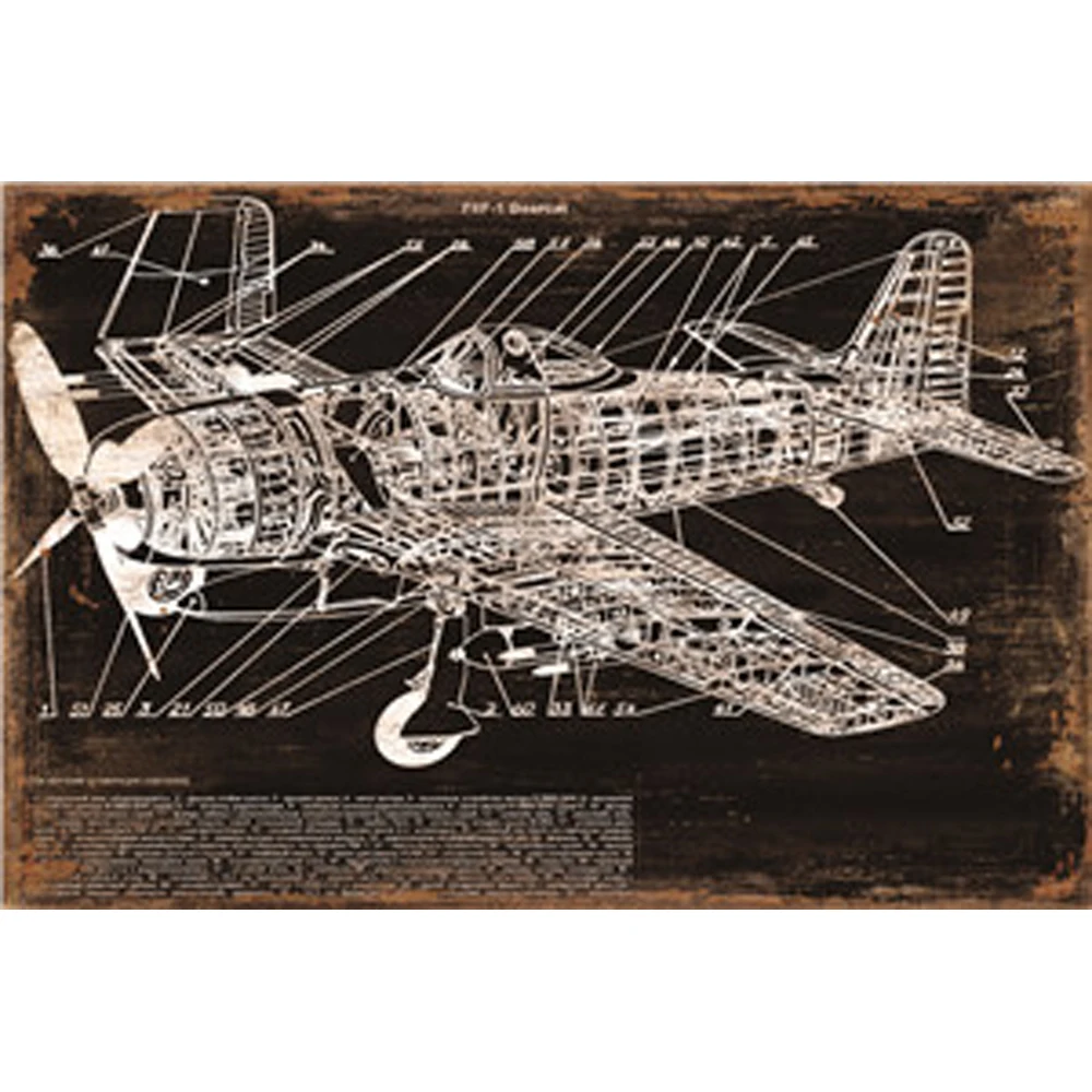 World War Fighter Shabby Chic Metal Poster Air Plane Model Metal Tin Sign Vintage Plaque Plate Pub Bar Decor Wall Stickers
World War Fighter Shabby Chic Metal Poster Air Plane Model Metal Tin Sign Vintage Plaque Plate Pub Bar Decor Wall Stickers