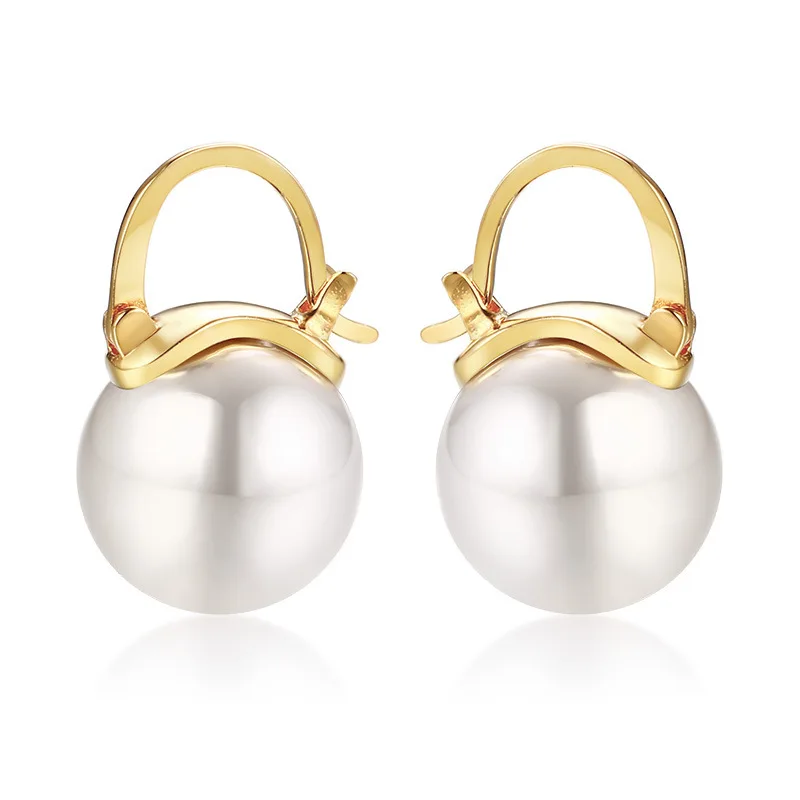 Fashion Stainless Steel Love Geometric Simulated Pearl Round Ball U Drop Earrings Black Color Women Female Party Wedding Gift
Fashion Stainless Steel Love Geometric Simulated Pearl Round Ball U Drop Earrings Black Color Women Female Party Wedding Gift