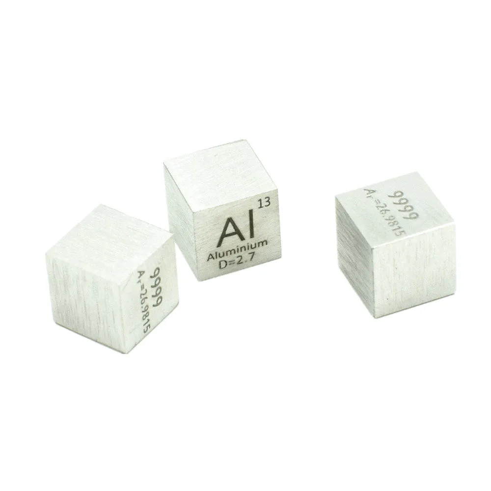 Metal Aluminium 10mm Density Cube Al 99.99% Pure for Element Collection Hand Made DIY Hobbies Crafts Display 10x10x10 mm
Metal Aluminium 10mm Density Cube Al 99.99% Pure for Element Collection Hand Made DIY Hobbies Crafts Display 10x10x10 mm