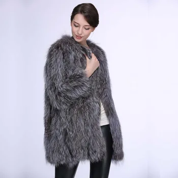 S-6XL New Fashion European Furry Long Overcoat Female Faux Fox Fur coat Women Winter Clothes
S-6XL New Fashion European Furry Long Overcoat Female Faux Fox Fur coat Women Winter Clothes