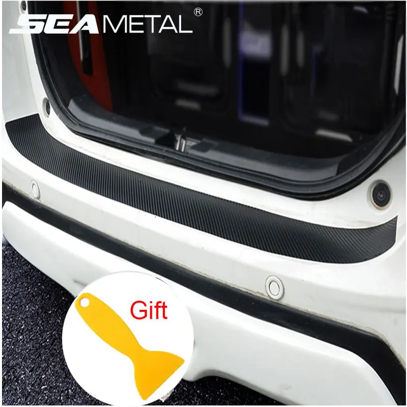 Carbon Fiber Car Trunk Sticker Door Sill Protector Auto Trunk Guard Plate Film Car Rear Bumper Protect Stickers Car Accessories
Carbon Fiber Car Trunk Sticker Door Sill Protector Auto Trunk Guard Plate Film Car Rear Bumper Protect Stickers Car Accessories