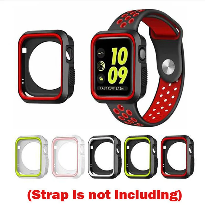 Silicone TPU Soft Case Full Shell Frame For iwatch Apple Watch Series 1&2&3 38mm 42mm Sport Strap Screen Protector Bumper Cover
Silicone TPU Soft Case Full Shell Frame For iwatch Apple Watch Series 1&2&3 38mm 42mm Sport Strap Screen Protector Bumper Cover