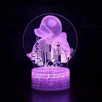 Modern architecture duck theme 3D Lamp LED night light 7 Color Change Touch Mood Lamp Christmas present Dropshippping
Modern architecture duck theme 3D Lamp LED night light 7 Color Change Touch Mood Lamp Christmas present Dropshippping