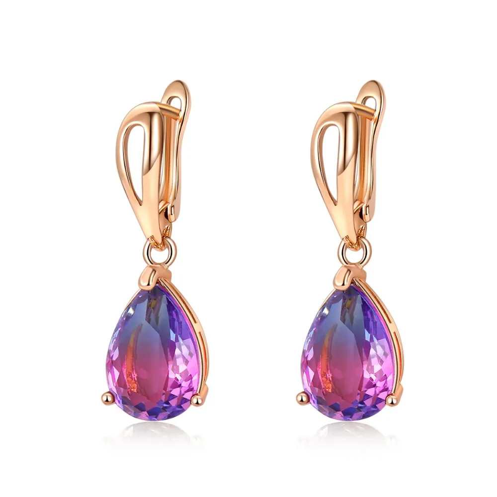 LISM New Design Hot Selling Big Drop Pendant Clip KC Gold Earrings Jewelry Cubic Zirconia For Women Girl Chirstmas Gift
LISM New Design Hot Selling Big Drop Pendant Clip KC Gold Earrings Jewelry Cubic Zirconia For Women Girl Chirstmas Gift