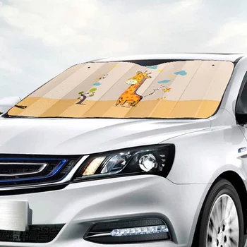 1 Set Universal Car Sun Shade Windshield Visor Cover Curtain Cartoon Windshield Sunshade Car UV Protect
1 Set Universal Car Sun Shade Windshield Visor Cover Curtain Cartoon Windshield Sunshade Car UV Protect