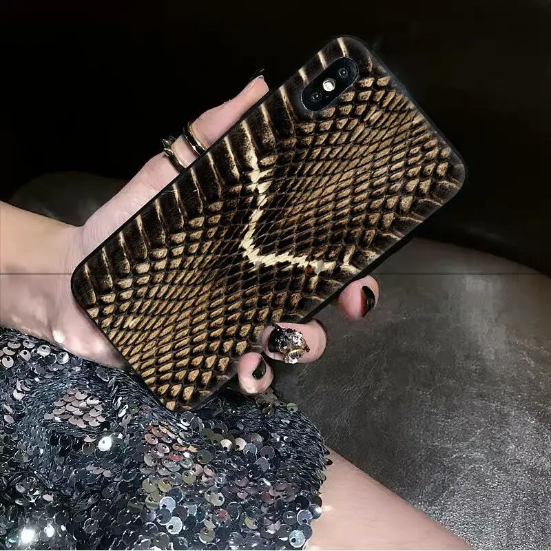 python yellow gold Snake skin