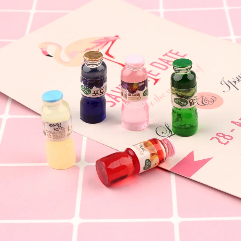 5pcs/lot 1/12 Scale Miniature Dollhouse Drink Mini Drink Bottle Pretend Food for Dollhouse Decor Kitchen Toys for Children
5pcs/lot 1/12 Scale Miniature Dollhouse Drink Mini Drink Bottle Pretend Food for Dollhouse Decor Kitchen Toys for Children