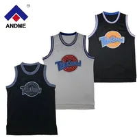 Space Jam #22 Murray #1 Bugs #! TAZ #10 Lola #2 D.DUCK #1/3 Tweety Basketball Jersey Tune Squad LOONEY TOONES Basketball Jerseys image