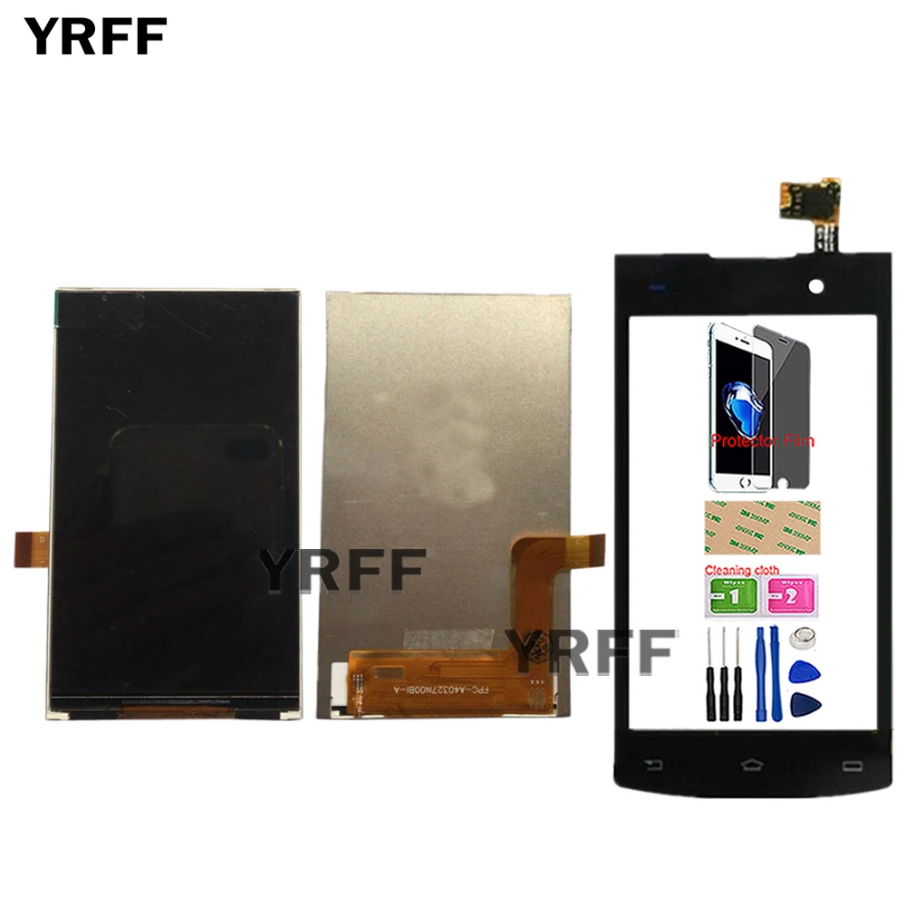 4.0" Mobile LCD Display For Philips S308 Seperate LCD Display + Touch Screen Sensor Digitizer Panel Tools Tape Protective Film
4.0" Mobile LCD Display For Philips S308 Seperate LCD Display + Touch Screen Sensor Digitizer Panel Tools Tape Protective Film
