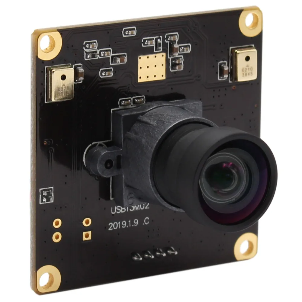 Wide Angle 3840x2880 13Megapixel USB Webcam Module Sony IMX214 Fisheye USB Camera Module with Mic for Linux Windows Mac Android
Wide Angle 3840x2880 13Megapixel USB Webcam Module Sony IMX214 Fisheye USB Camera Module with Mic for Linux Windows Mac Android