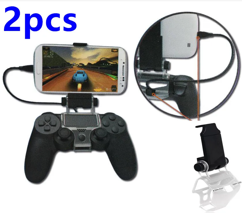 2pcs Cell Mobile Phone Smart Clip Clamp Holder Stand Bracket Support for PS4 Slim PS4 Pro ps4 Game Controller DualShock 4 W/ USB
2pcs Cell Mobile Phone Smart Clip Clamp Holder Stand Bracket Support for PS4 Slim PS4 Pro ps4 Game Controller DualShock 4 W/ USB