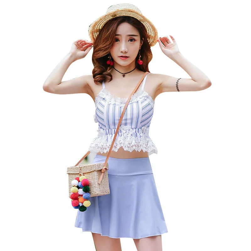 2019 New Lace Female Two-Piece Suits Tankinis Sets biquini Swimwear Summer Bathing Suit Skirt Women Swimming Beach Wear Swimsuit
2019 New Lace Female Two-Piece Suits Tankinis Sets biquini Swimwear Summer Bathing Suit Skirt Women Swimming Beach Wear Swimsuit
