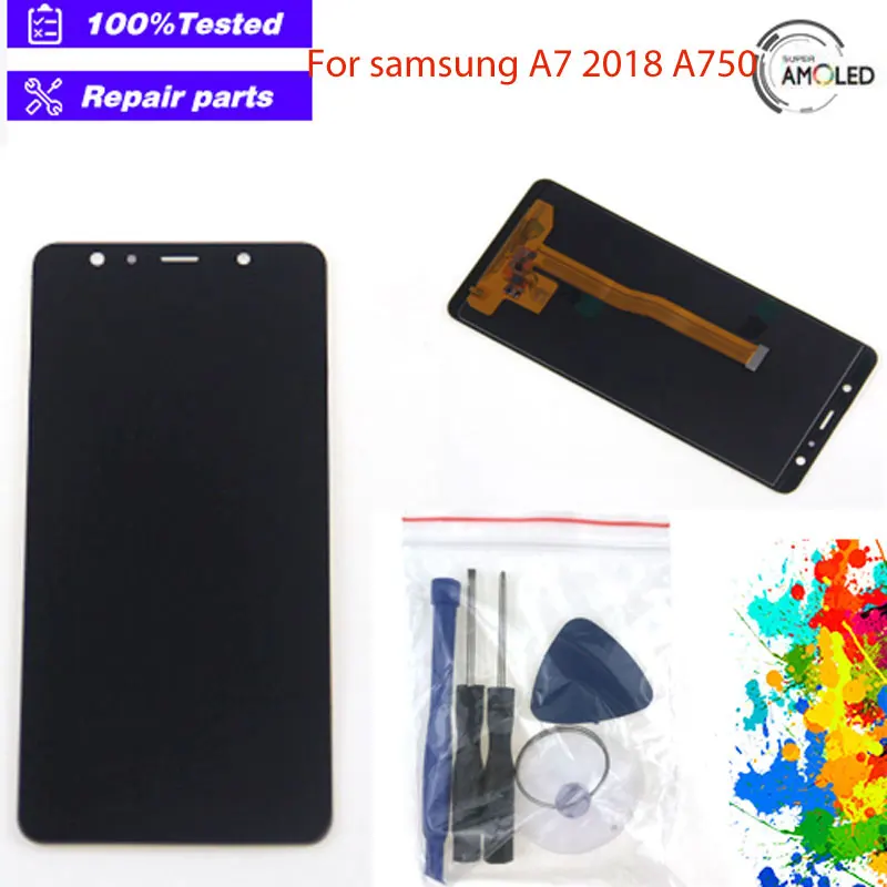 6.0" for Samsung Galaxy A7 2018 SM-A750F A750 LCD Touch Screen TFT Digitizer Kit for Samsung A750 LCD
6.0" for Samsung Galaxy A7 2018 SM-A750F A750 LCD Touch Screen TFT Digitizer Kit for Samsung A750 LCD