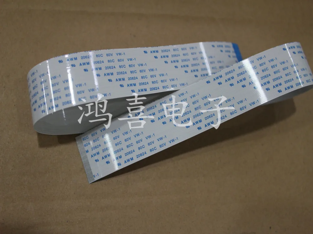 WZSM New FFC FPC flexible flat Cable 0.5mm pitch 60pin 500mm length Reverse FFC FPC Cable Reverse AWM 20624 80C 60V VW-1
WZSM New FFC FPC flexible flat Cable 0.5mm pitch 60pin 500mm length Reverse FFC FPC Cable Reverse AWM 20624 80C 60V VW-1