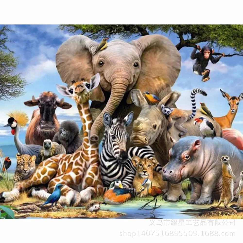 Animal world DIY Diamond Painting Cross Stitch Full Diamond embroidery Home Decor For Living Room Square Diamond mosaic GZ125
Animal world DIY Diamond Painting Cross Stitch Full Diamond embroidery Home Decor For Living Room Square Diamond mosaic GZ125