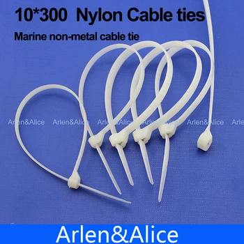 100pcs 10mm*300mm Nylon cable ties stainless steel plate locked for boat vessel with Marine non-metal tie
100pcs 10mm*300mm Nylon cable ties stainless steel plate locked for boat vessel with Marine non-metal tie