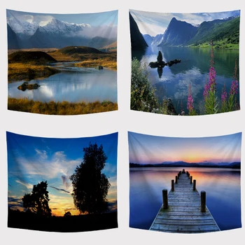 Nordic Style Tapestry Sunset Landscape Water Blue Sky White Clouds Landscape Home Bedroom Living Room Decor Blanket Picnic Mat
Nordic Style Tapestry Sunset Landscape Water Blue Sky White Clouds Landscape Home Bedroom Living Room Decor Blanket Picnic Mat