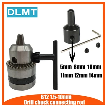 Mini Electric Drill Chuck 1.5-10mm B12 Taper Mounted Lathe Chuck PCB Drill Press For Motor Shaft Connecting Rod 5 6 8 10 12 14mm
Mini Electric Drill Chuck 1.5-10mm B12 Taper Mounted Lathe Chuck PCB Drill Press For Motor Shaft Connecting Rod 5 6 8 10 12 14mm