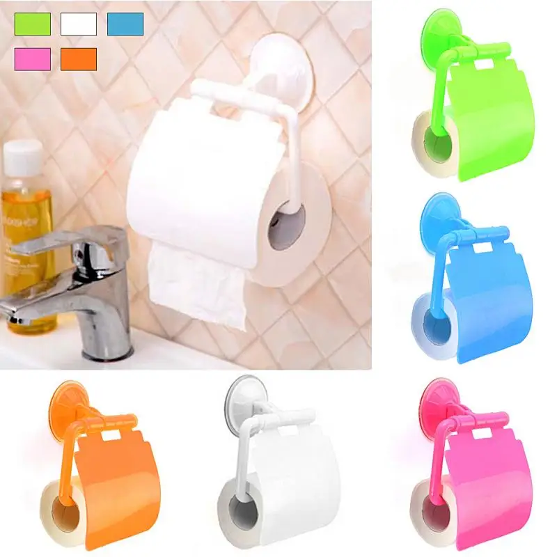 Wall Mounted Suction Cup Toilet Tissue Holder Roll Papers Stand Storage Dispensers With Cover Bathroom Accessories
Wall Mounted Suction Cup Toilet Tissue Holder Roll Papers Stand Storage Dispensers With Cover Bathroom Accessories