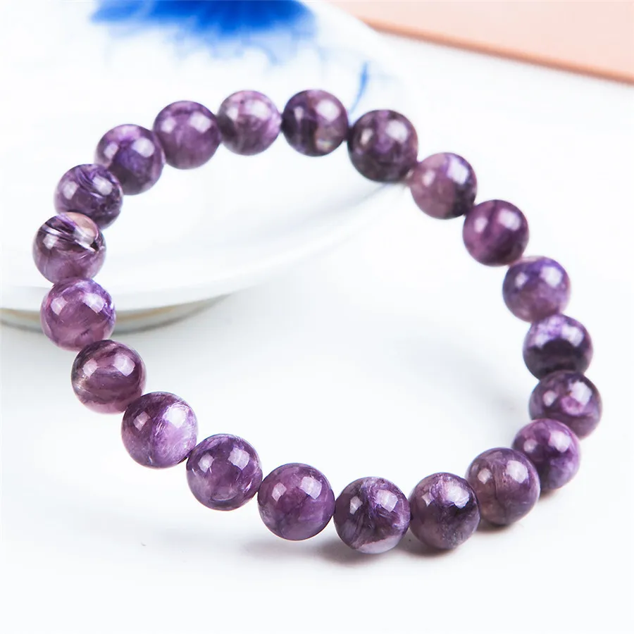 Fashion 100% Genuine Natural Purple Charoite Bracelet Gems 9mm Round Loose Beads Jewelry Charm Femme Bracelets Drop Shipping
Fashion 100% Genuine Natural Purple Charoite Bracelet Gems 9mm Round Loose Beads Jewelry Charm Femme Bracelets Drop Shipping