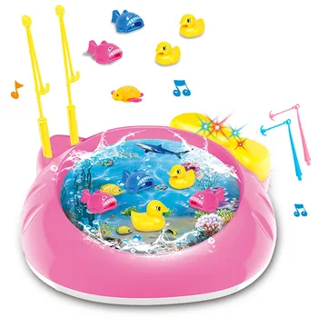 Baby Toys Music Light Magnetic Electric Rotating Fish Pool Fishing Pole Rod Fish Model Set Kids Puzzle Desktop Toys
Baby Toys Music Light Magnetic Electric Rotating Fish Pool Fishing Pole Rod Fish Model Set Kids Puzzle Desktop Toys