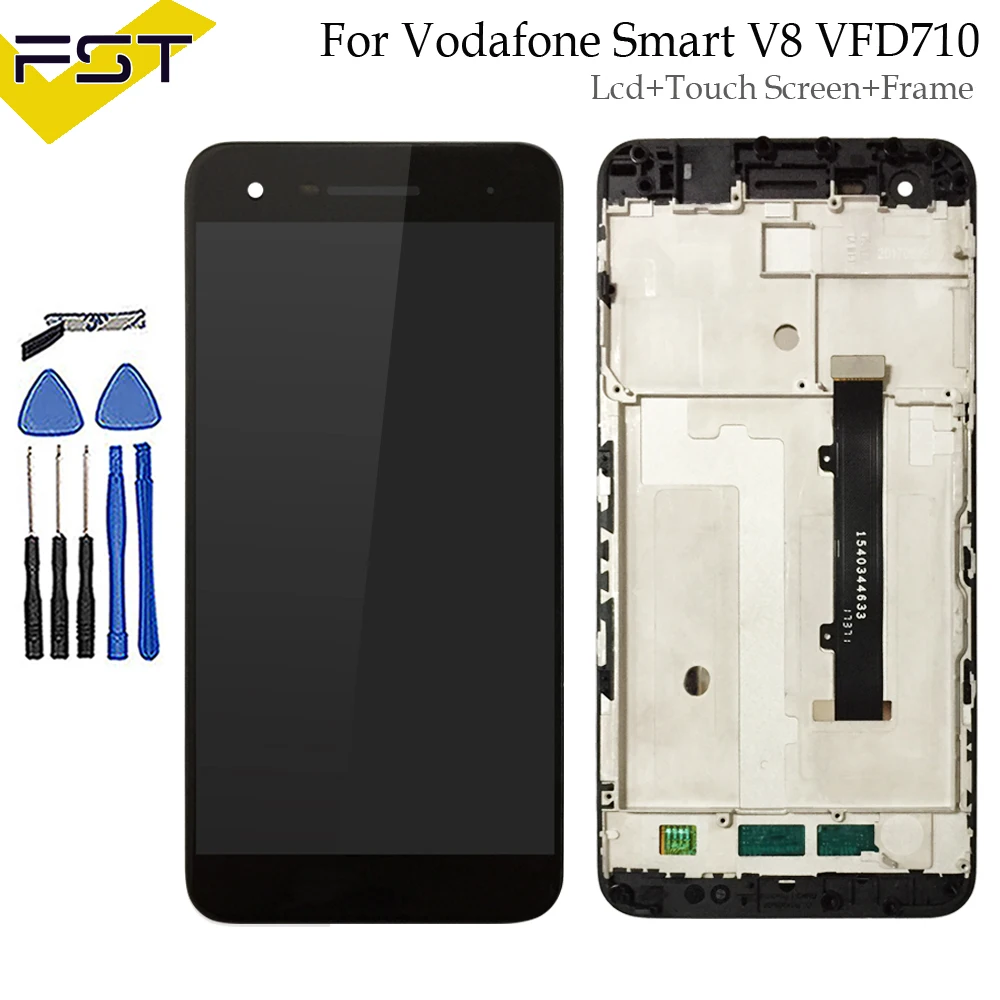 For Vodafone Smart V8 VFD710 VFD 710 LCD Display Touch Screen Phone Digitizer Assembly With Frame Spare Parts With Tools
For Vodafone Smart V8 VFD710 VFD 710 LCD Display Touch Screen Phone Digitizer Assembly With Frame Spare Parts With Tools