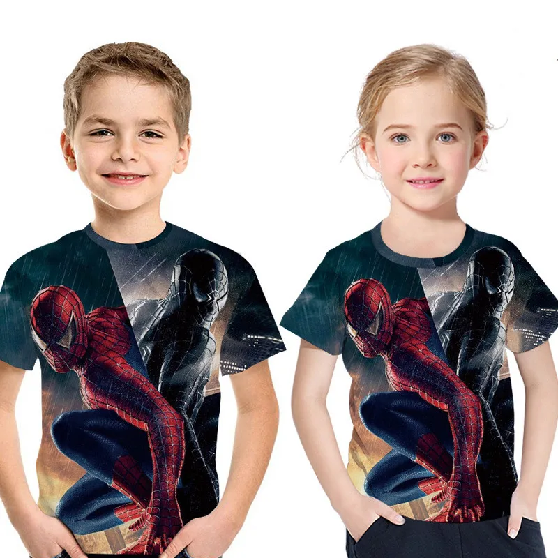 Summer Girls Boys T shirt Avengers 4 Endgame Quantum Realm Kids Cool 3D T-shirts Children Role Playing Spiderman Callant T-shirt
Summer Girls Boys T shirt Avengers 4 Endgame Quantum Realm Kids Cool 3D T-shirts Children Role Playing Spiderman Callant T-shirt