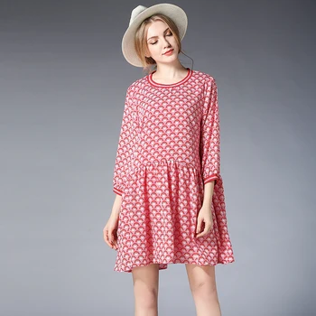 4XL half sleeve casual loose party a-line dresses 2018 new Women Clothing Spring Female Sexy Dresses Loose fashion Dresses Big
4XL half sleeve casual loose party a-line dresses 2018 new Women Clothing Spring Female Sexy Dresses Loose fashion Dresses Big