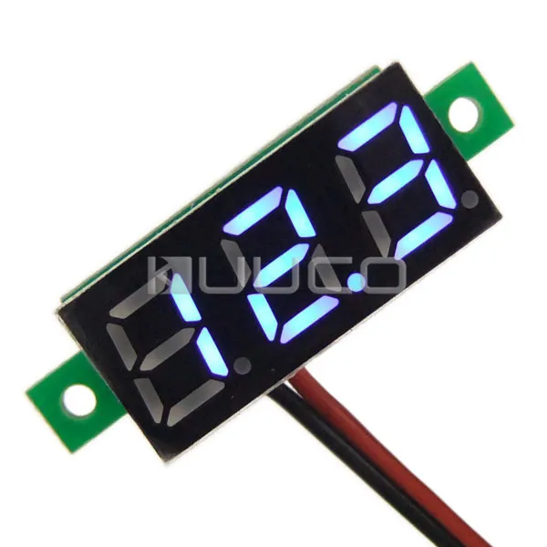 Digital Voltmeter DC 3.0~30V Voltage Meter/Digital Meter/Tester Red Led display Volt Meter DC 12V 24V Panel Meter/Monitor
Digital Voltmeter DC 3.0~30V Voltage Meter/Digital Meter/Tester Red Led display Volt Meter DC 12V 24V Panel Meter/Monitor