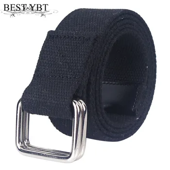 Best YBT Unisex Belt Canvas Alloy Double ring buckle Women Belt Cowboy Outdoor Sports Fashion Casual High Quality Men Belt 
Best YBT Unisex Belt Canvas Alloy Double ring buckle Women Belt Cowboy Outdoor Sports Fashion Casual High Quality Men Belt