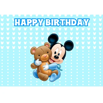 Colorwonder 7x5ft Baby Blue Background Mickey Mouse with Teddy Bear Photo Backgrounds for Boy 1st Birthday Party Backdrop Photo
Colorwonder 7x5ft Baby Blue Background Mickey Mouse with Teddy Bear Photo Backgrounds for Boy 1st Birthday Party Backdrop Photo