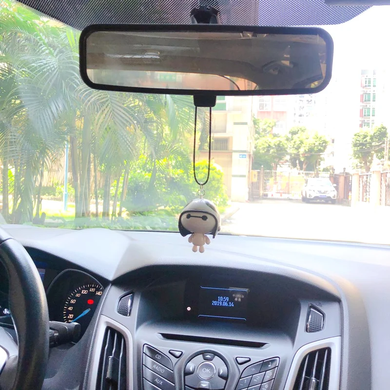 Car Pendant Helmet Baymax Robot Hanging Car Rearview Mirror Ornament Automotive Interior Decoration Home Improvement
Car Pendant Helmet Baymax Robot Hanging Car Rearview Mirror Ornament Automotive Interior Decoration Home Improvement