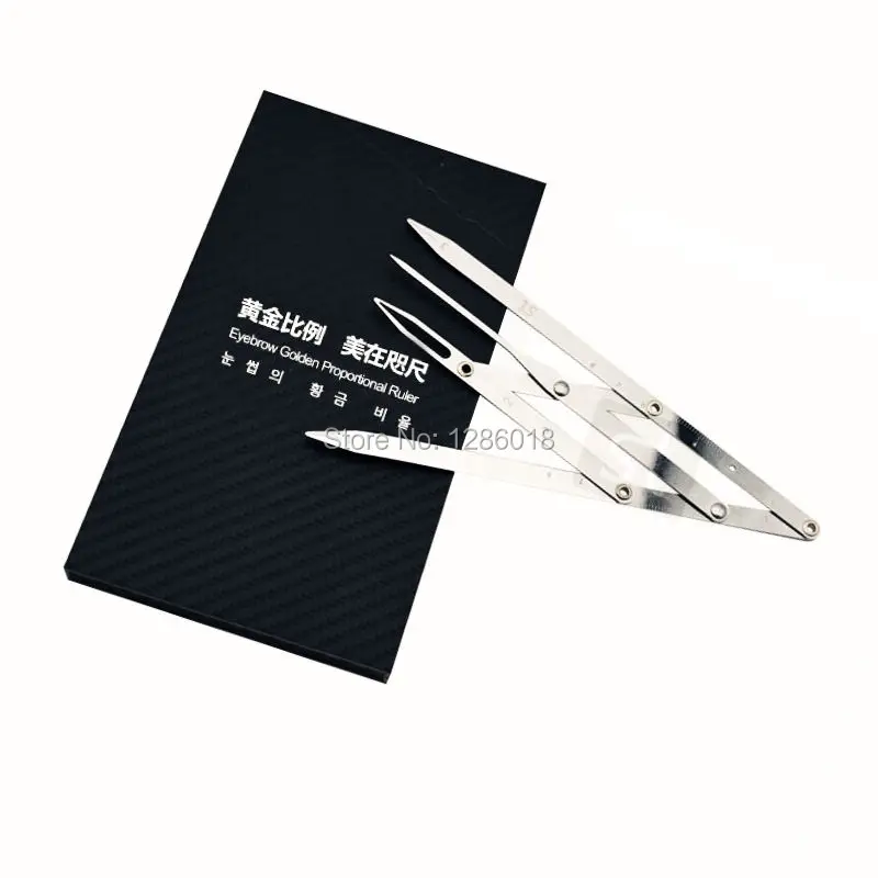 1pcs Stainless steel Golden Ratio Calipers Eyebrow Microblading Permanent Makeup Measure Tool Golden Eyebrow Proportional Ruler
1pcs Stainless steel Golden Ratio Calipers Eyebrow Microblading Permanent Makeup Measure Tool Golden Eyebrow Proportional Ruler