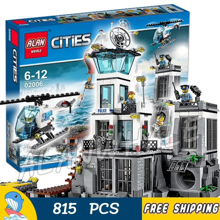 815pcs City Police Prison Island Helicopter Construction 02006 Model Building Blocks Assemble Toys Bricks Compatible With Lego
815pcs City Police Prison Island Helicopter Construction 02006 Model Building Blocks Assemble Toys Bricks Compatible With Lego