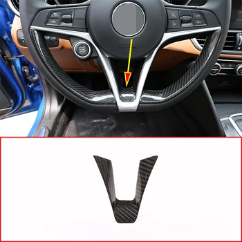 Real Carbon Fiber Steering Wheel Decoration Strip Trim For Alfa Romeo Giulia Stelvio 2017-2019 Car Accessories
Real Carbon Fiber Steering Wheel Decoration Strip Trim For Alfa Romeo Giulia Stelvio 2017-2019 Car Accessories
