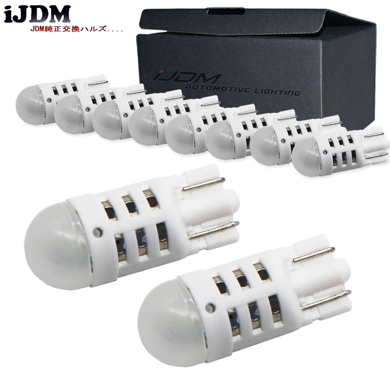 10pcs Car T10 led W5W 194 168 LED Car Parking Side License Plate Bulb Interior Reading Lamp Wedge Dome Turn Signal Light 12V
10pcs Car T10 led W5W 194 168 LED Car Parking Side License Plate Bulb Interior Reading Lamp Wedge Dome Turn Signal Light 12V