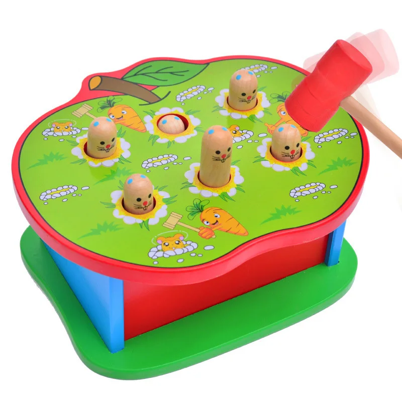 OUY Woodiness Tuba Apple Hit Hamster Wooden Children Alpinia Oxyphylla Early Childhood Percussion Platform Game Toys
OUY Woodiness Tuba Apple Hit Hamster Wooden Children Alpinia Oxyphylla Early Childhood Percussion Platform Game Toys