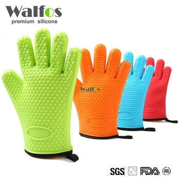 WALFOS Brand 1 piece Heat Resistant food grade Silicone Glove Cooking Baking BBQ Oven Pot Holder Mitt Kitchen
WALFOS Brand 1 piece Heat Resistant food grade Silicone Glove Cooking Baking BBQ Oven Pot Holder Mitt Kitchen