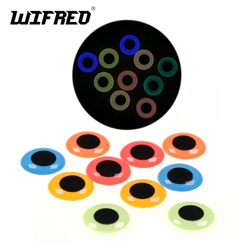 Wifreo 50PCS/lot 3D Luminous Fish Eyes Simulation Fly Tying Sea Fishing Jigs Night Fishing Lure Making Accessories Orange Green
Wifreo 50PCS/lot 3D Luminous Fish Eyes Simulation Fly Tying Sea Fishing Jigs Night Fishing Lure Making Accessories Orange Green