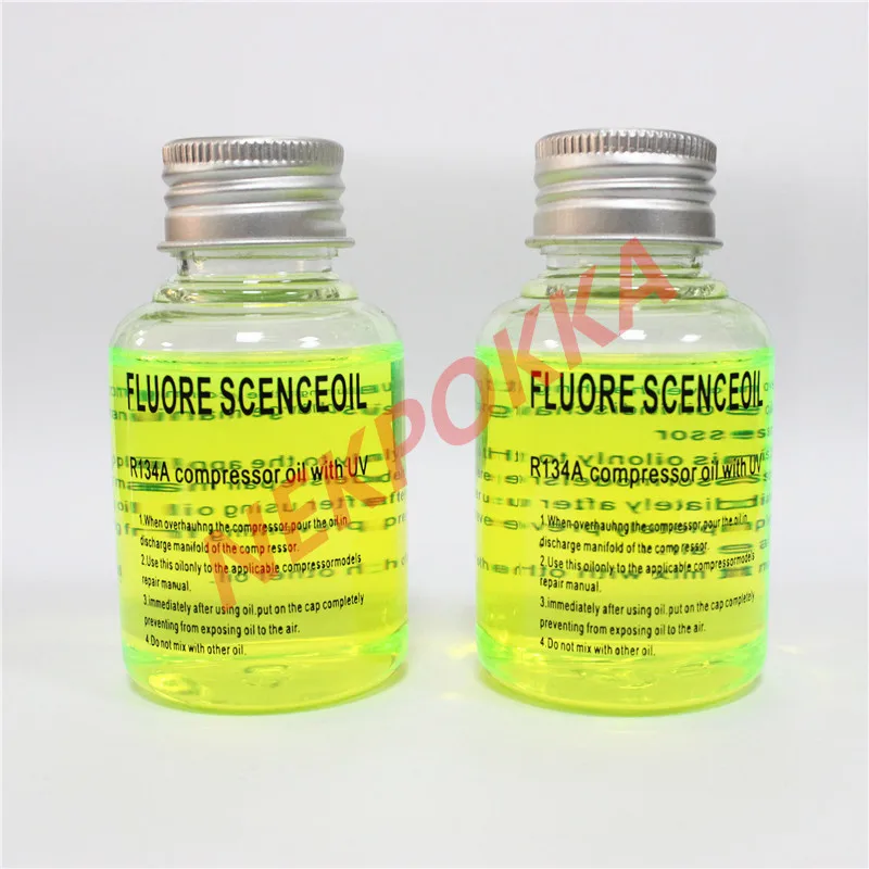 Free Shipping,2pcs,Fluorescent oil,Ultraviolet oil leak detection Automobile air conditioning system
Free Shipping,2pcs,Fluorescent oil,Ultraviolet oil leak detection Automobile air conditioning system