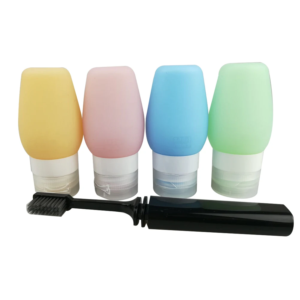5Pcs 60ML Travel Bottles Set for Liquids Silicone Cosmetic Travel Containers for Shampoo Conditioner Lotion Toiletries
5Pcs 60ML Travel Bottles Set for Liquids Silicone Cosmetic Travel Containers for Shampoo Conditioner Lotion Toiletries
