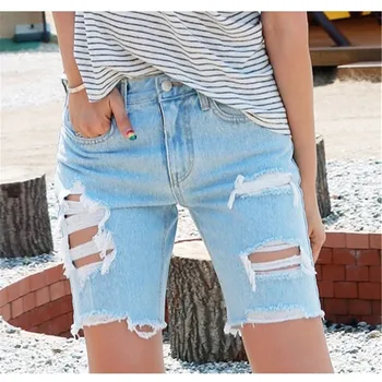2018 Summer New Womens Loose Denim Shorts Hole Ripped Jeans Shorts Ladies Short Jeans For Women Shorts S-XL
2018 Summer New Womens Loose Denim Shorts Hole Ripped Jeans Shorts Ladies Short Jeans For Women Shorts S-XL