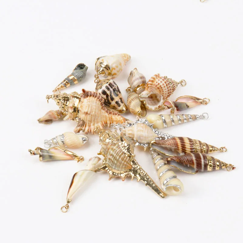 5pcs Gold Silver Plated Sea Shells For Jewelry Fashion DIY Handmade Home Decor Natural Shell Craft Accessories Ornament
5pcs Gold Silver Plated Sea Shells For Jewelry Fashion DIY Handmade Home Decor Natural Shell Craft Accessories Ornament