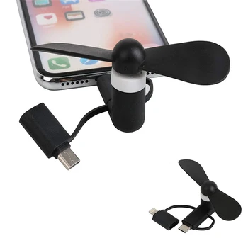 BinFul Wholesale Portable Travel Mini USB+Micro Type-c USB Fan Gadget for Android smart Phone for iPhone X 8 7 plus 6s 6 Plus 5s
BinFul Wholesale Portable Travel Mini USB+Micro Type-c USB Fan Gadget for Android smart Phone for iPhone X 8 7 plus 6s 6 Plus 5s