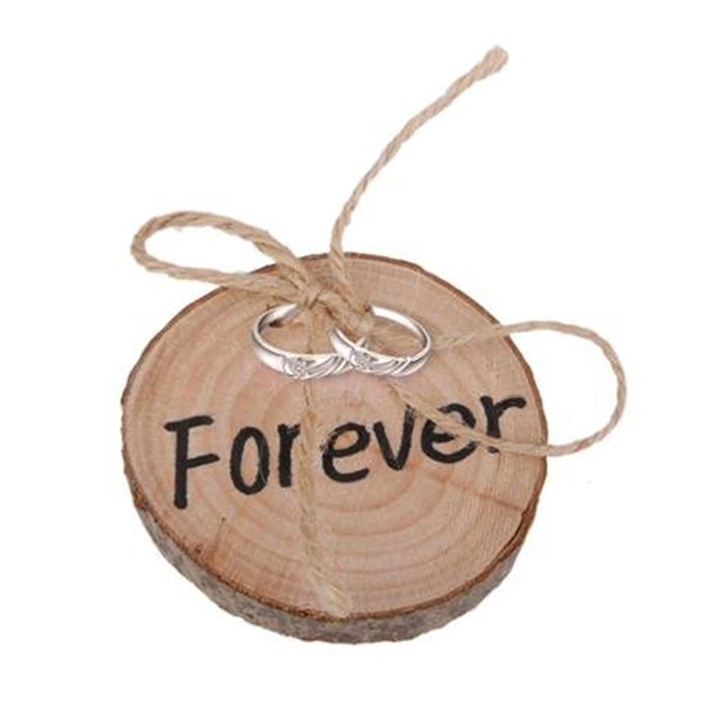 ANGRLY Vintage Rustic Ring Bearer Pillow Nature Wood Slice Ring Box for Engagement Event Supplies Jute Rope Wedding Decoration
ANGRLY Vintage Rustic Ring Bearer Pillow Nature Wood Slice Ring Box for Engagement Event Supplies Jute Rope Wedding Decoration