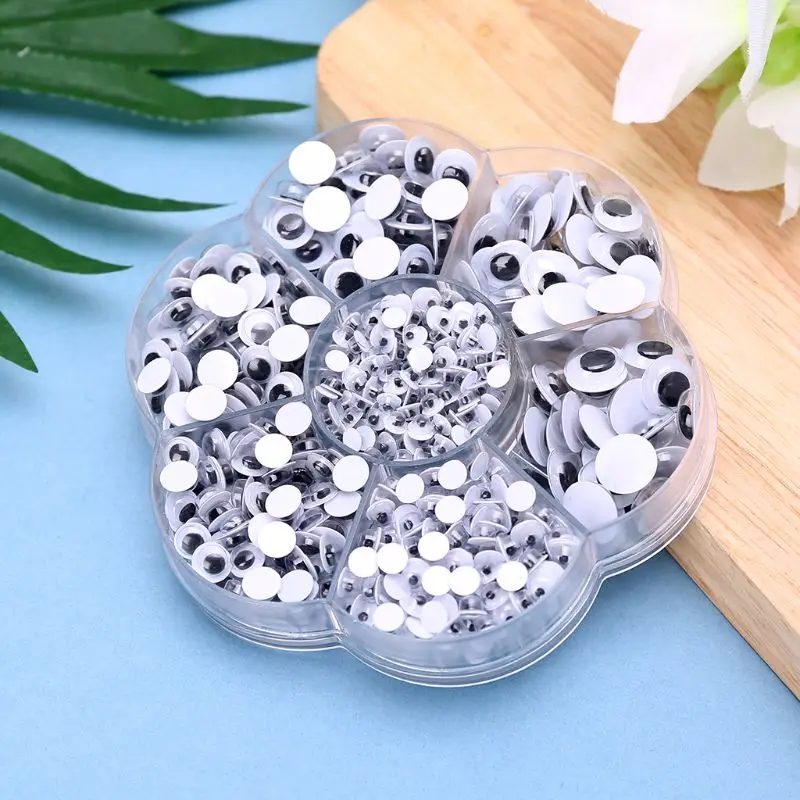 900Pcs DIY Puppet Plastic Movable Eyes 4mm/5mm/6mm/7mm/8mm/10mm/8x10mm Safety Craft For Handmade Teddy Bear
900Pcs DIY Puppet Plastic Movable Eyes 4mm/5mm/6mm/7mm/8mm/10mm/8x10mm Safety Craft For Handmade Teddy Bear